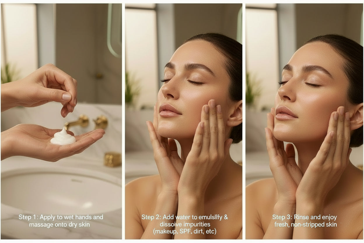 by Sofia Vergara - Esencial Balancing Cleansing Gel - Gentle Face Wash & Makeup Remover - Micellar Technology - Niacinamide, Hyaluronic Acid - Balance Skin Barrier- All Skin Types