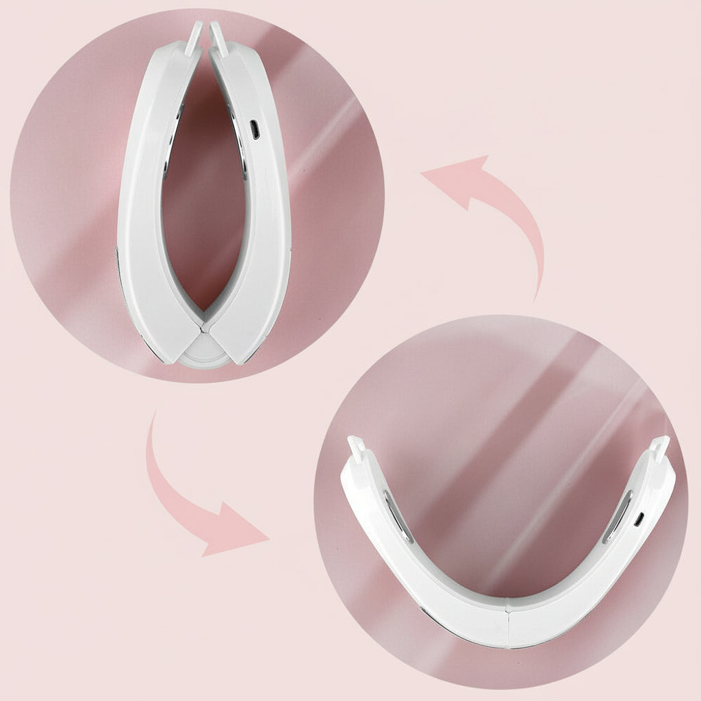 Facial Lifting Device LED Photon Therapy V Face Slimming Vibration Massager USA