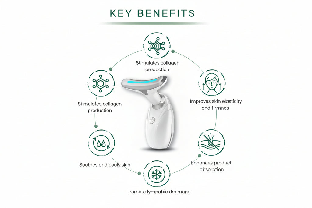 Neck & Face Lifting LED Therapy Device