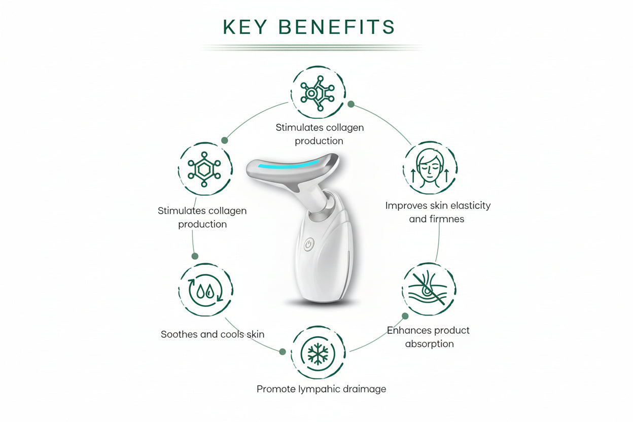 Neck & Face Lifting LED Therapy Device