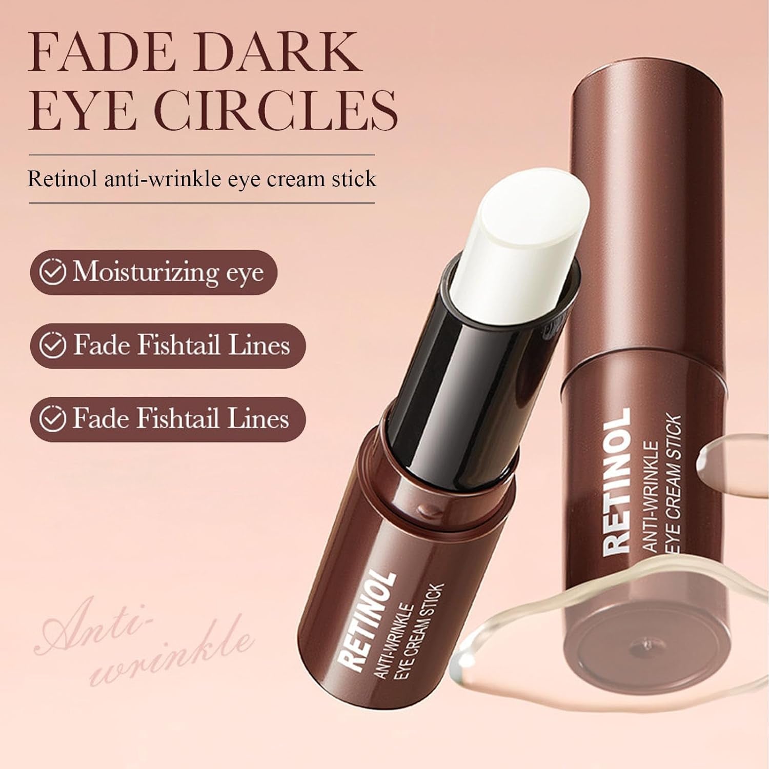 Retinol Skin Care Set - anti Aging Face Kit for Women - Reduce Wrickle Fine Line, Tightening Skin , Skin Care Sets & Kits, Brown