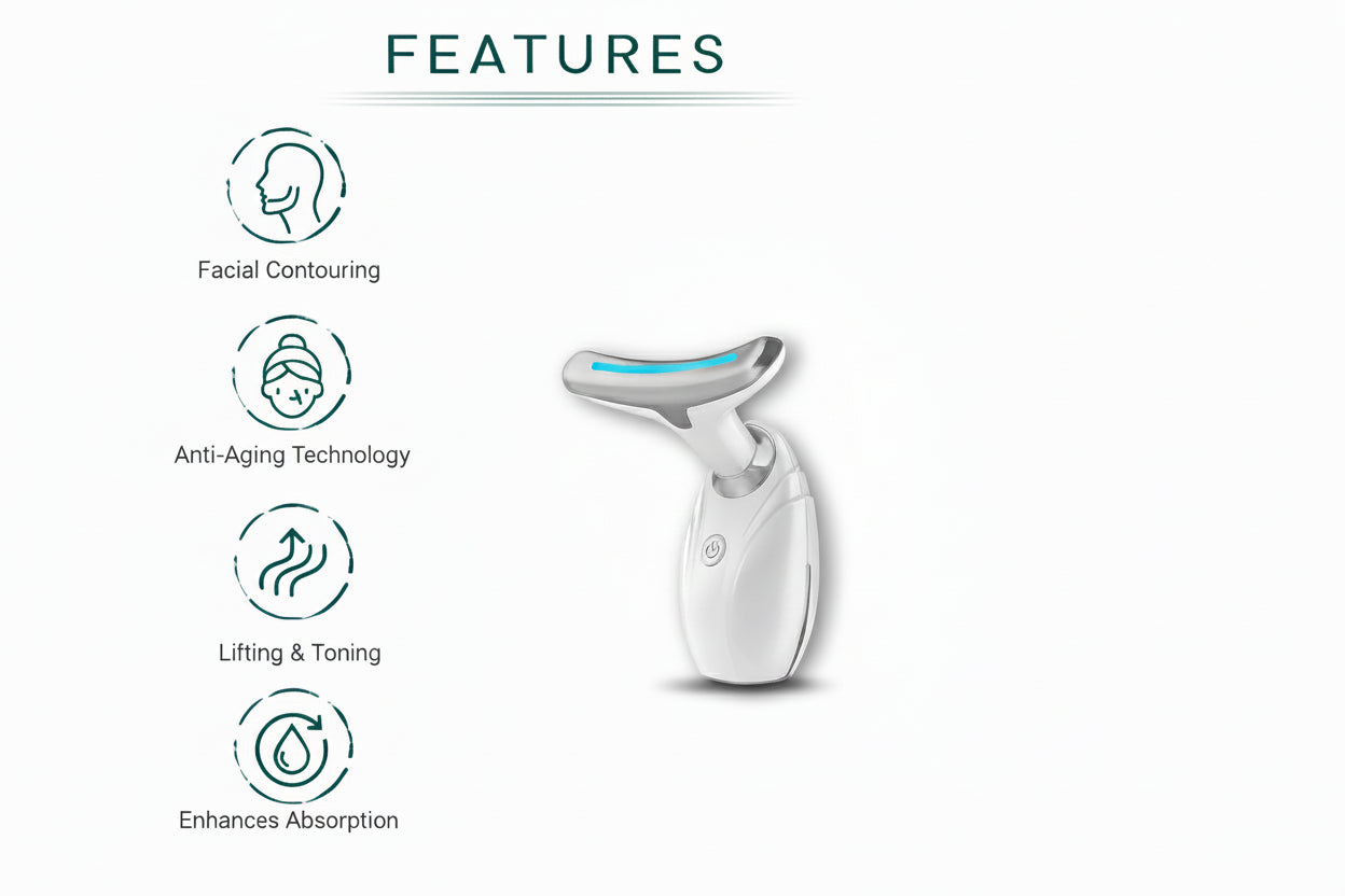 Neck & Face Lifting LED Therapy Device