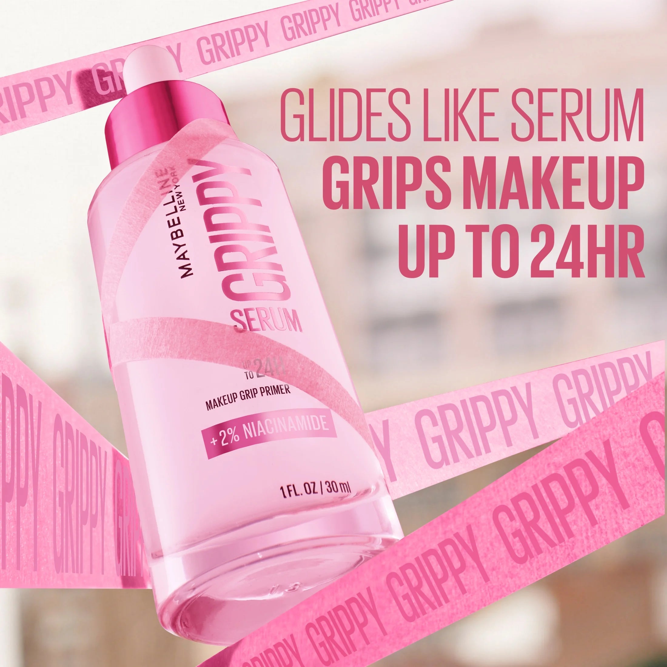 Grippy Serum Makeup Grip Primer, 2% Niacinamide, 1 Kit