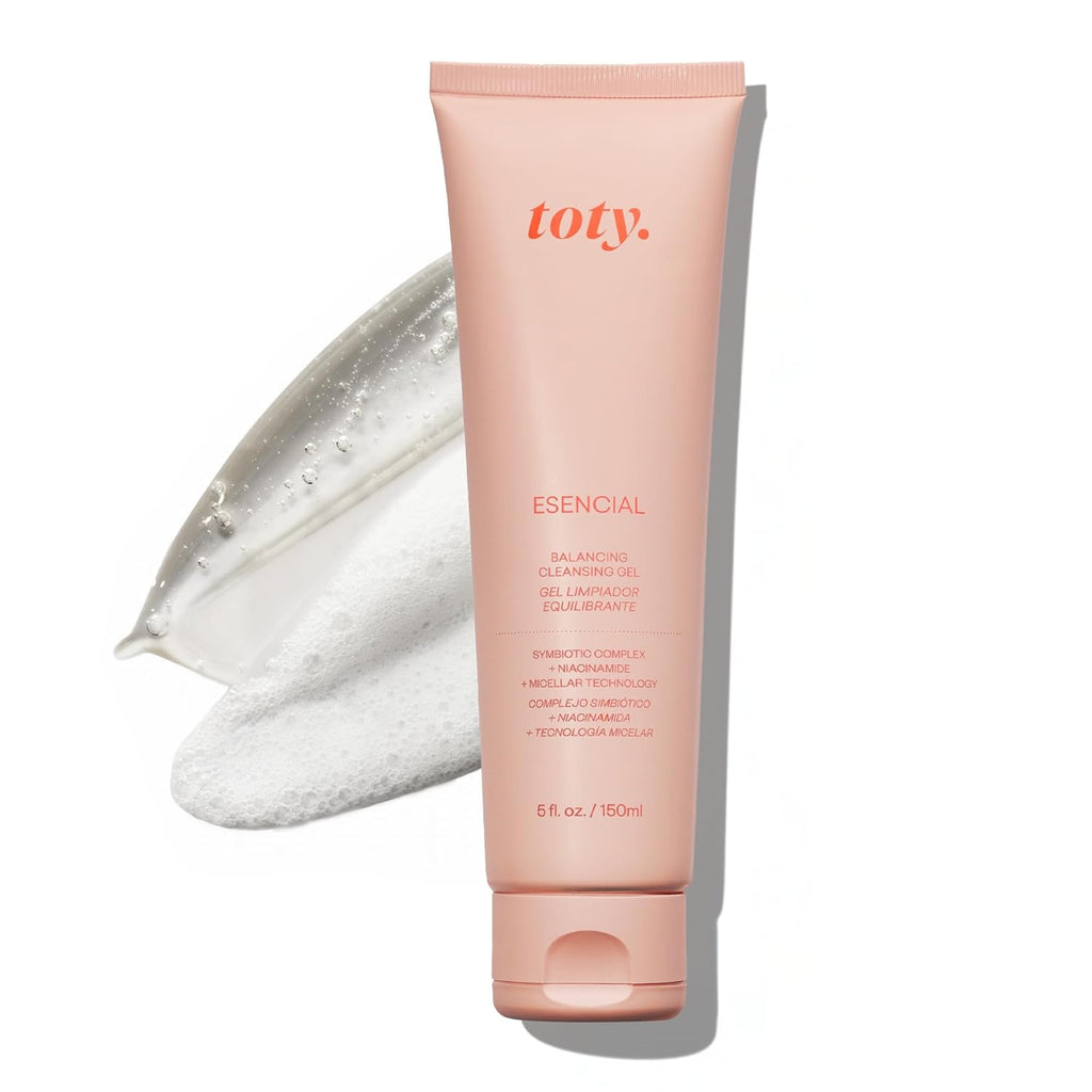 by Sofia Vergara - Esencial Balancing Cleansing Gel - Gentle Face Wash & Makeup Remover - Micellar Technology - Niacinamide, Hyaluronic Acid - Balance Skin Barrier- All Skin Types