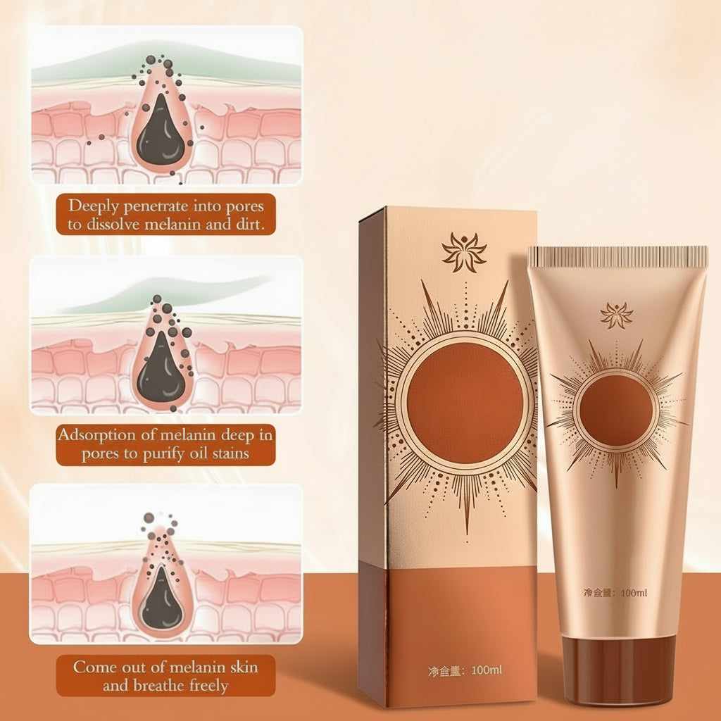 Onlimerr Herbal Spots Peel-Off Facial Mask, Online Peel off Mask with Brush, Anti-Aging Anti-Wrinkle Online Peel off Face Mask, Pore Tightening, Onlimerr Facial Mask for All Skin Types(1Pc)