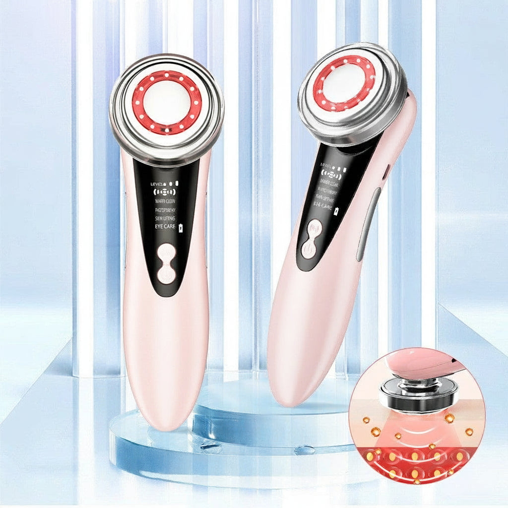 Electric Face Lifting 5 in 1 Facial Massager anti Aging Skin Tightening Firming
