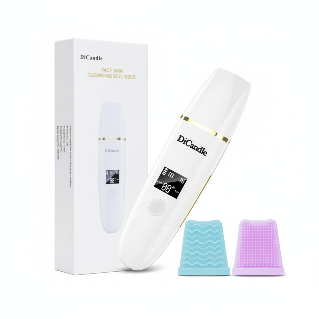 Limpiador Ultrasonico De La Piel Espatula Facial Para Pelar Limpiador Poros
